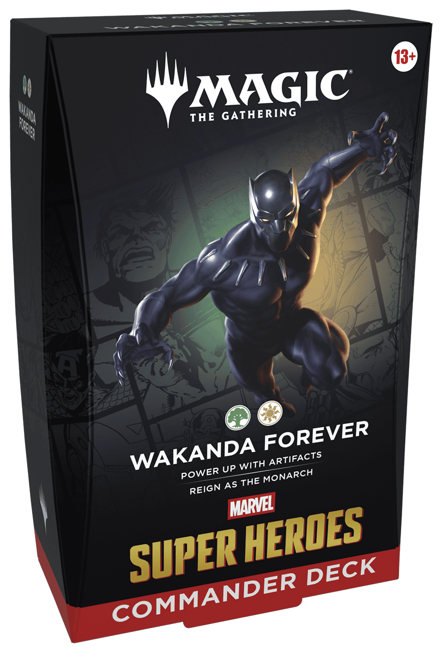 MTGMSH_EN_OtrBx_Cmndr_02_01 Marvel Super Heroes Commander Deck Wakanda Forever
