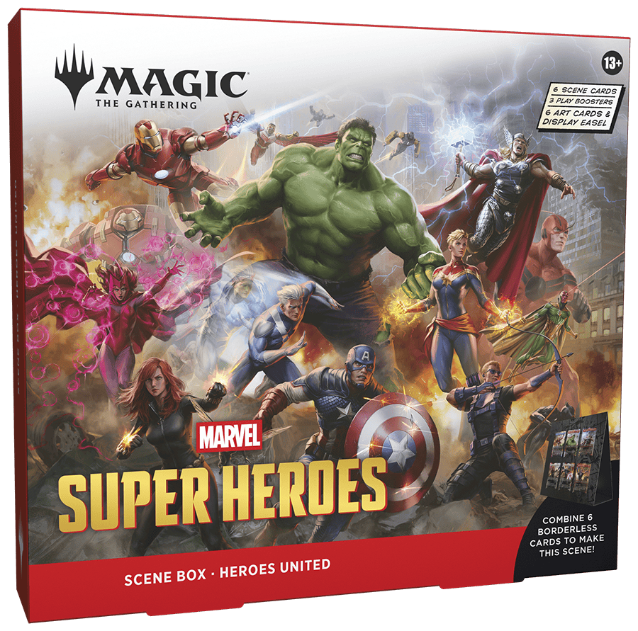 Marvel Super Heroes Scene Boxes Set