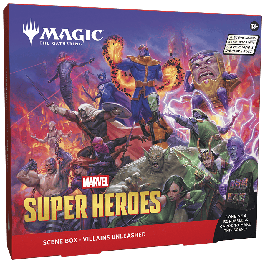 Marvel Super Heroes Scene Boxes Set