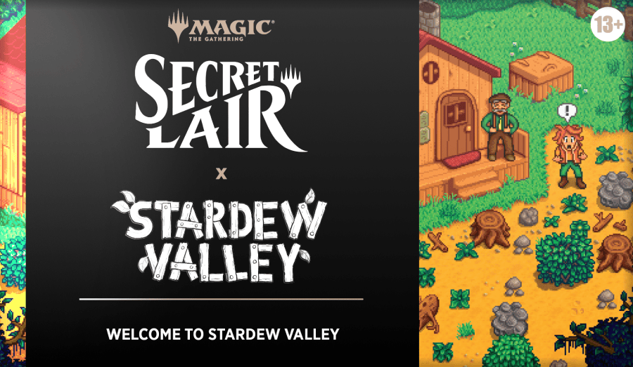 WPN Product Shots - Envelope Secret Lair x Stardew Valley: Welcome to Stardew Valley