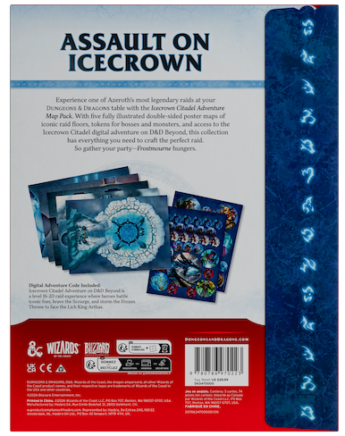 World of Warcraft® Icecrown Citadel Adventure Map Pack