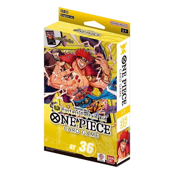 STARTER DECK – Yellow Eustass „Captain” Kid [ST-36]