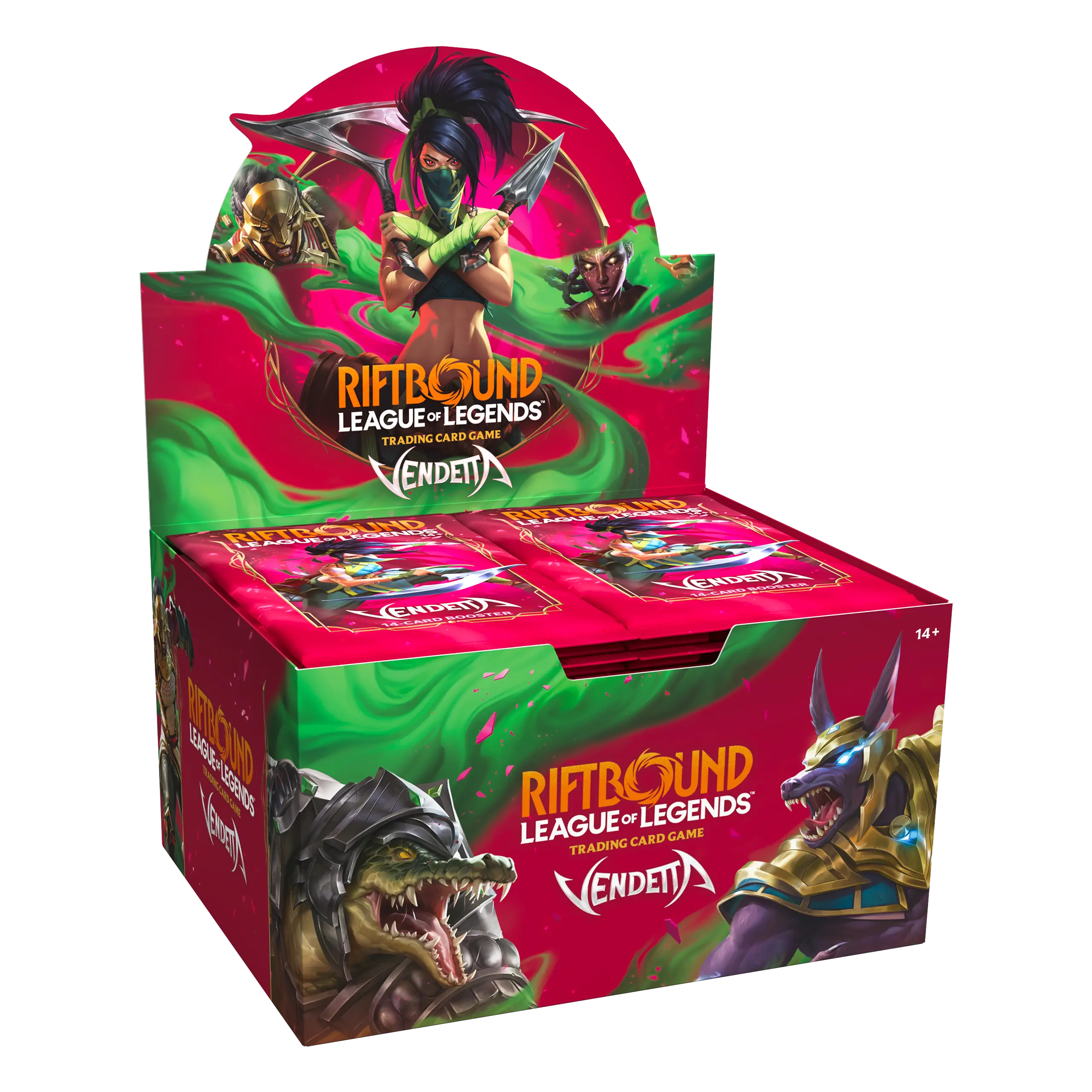 League of Legends TCG Vendetta Booster Display