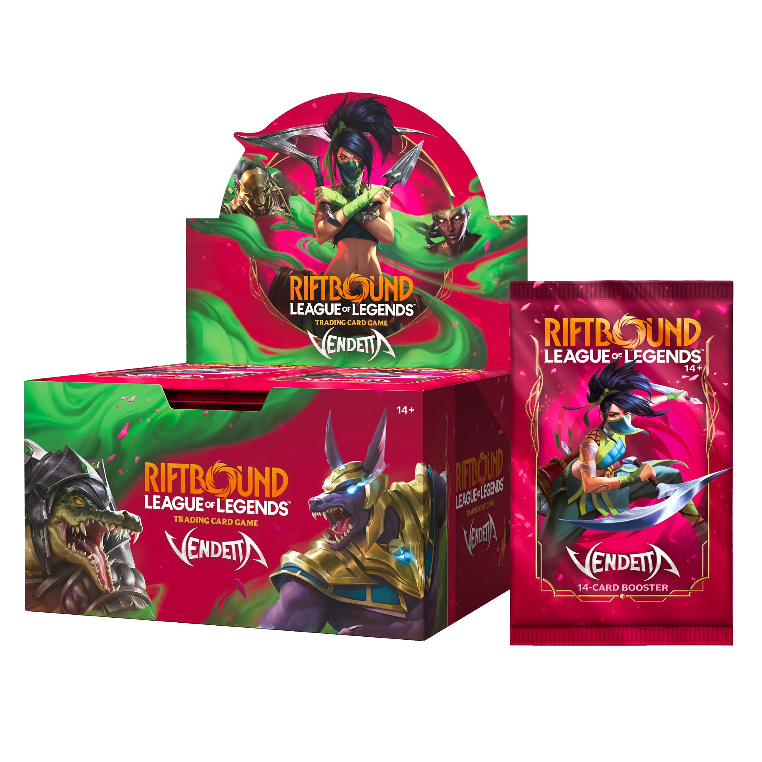 riftbound-02 League of Legends TCG Vendetta Booster Display