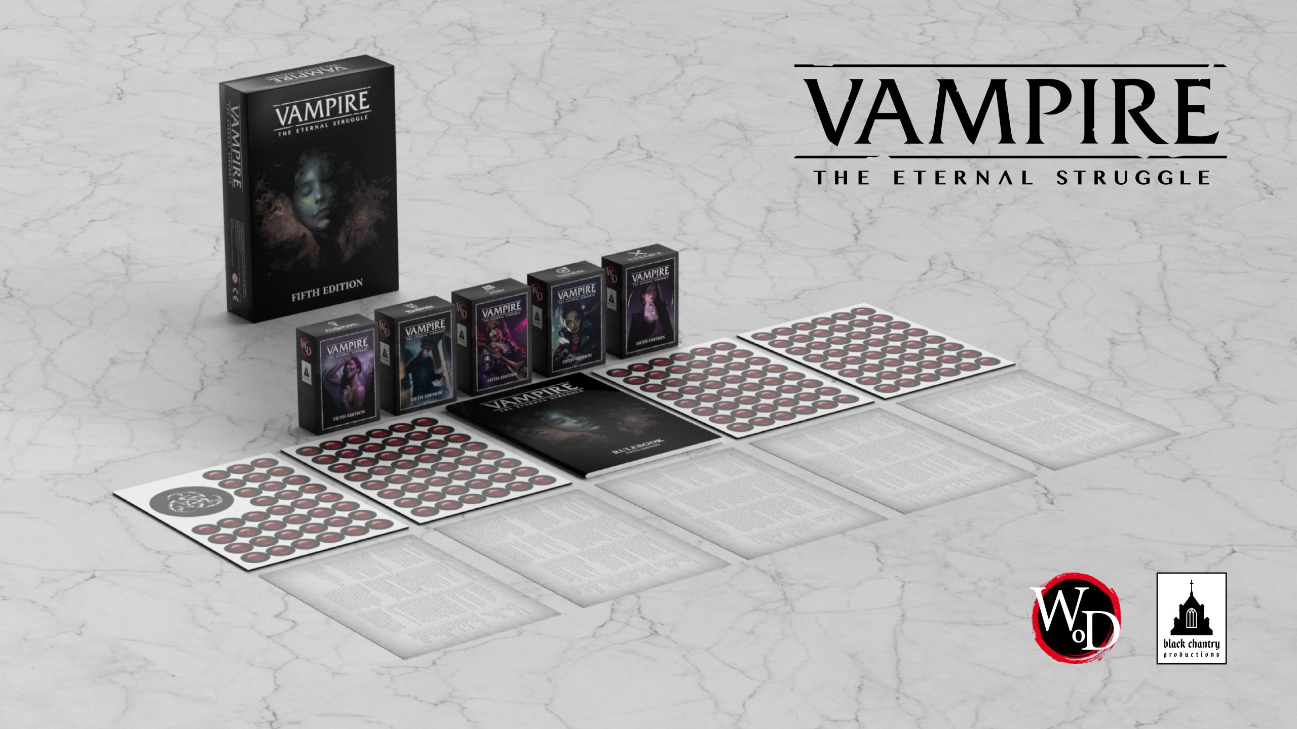 Vampire: The Eternal Struggle 5th Edition Starter Set ( 5 players)