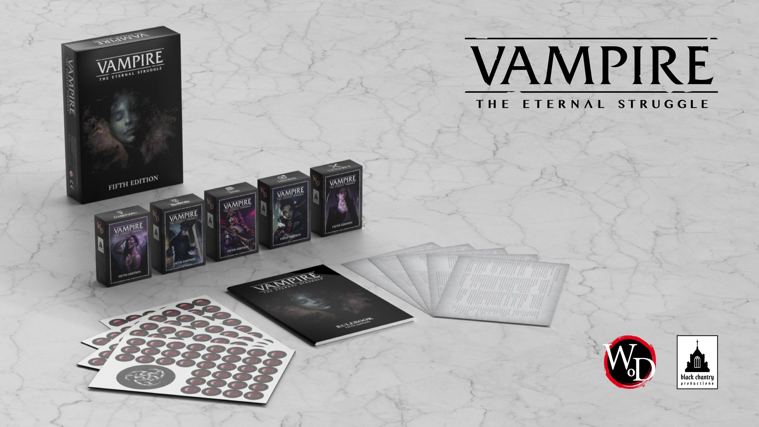 Vampire: The Eternal Struggle 5th Edition Starter Set ( 5 players)