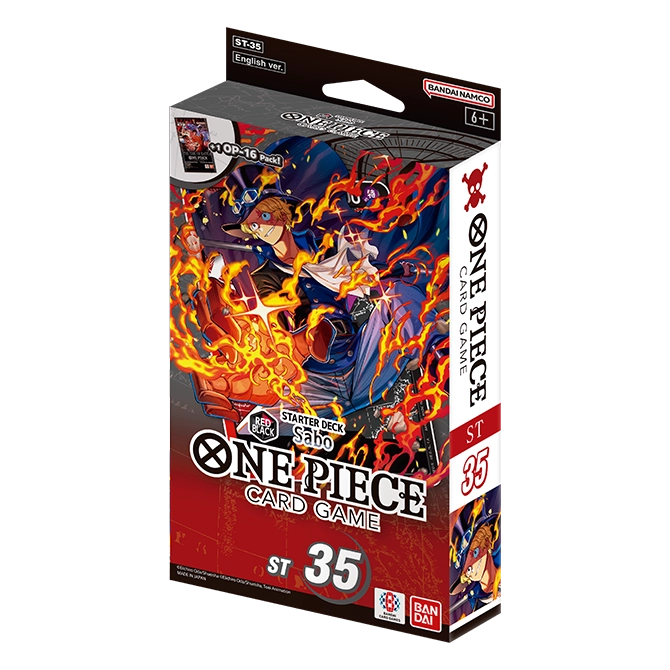 STARTER DECK – RED/BLACK Sabo [ST-35]